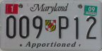 2009 Maryland apportioned bus