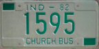 1982 Indiana church bus