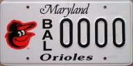 Maryland Baltimore Orioles sample