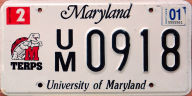 2001 Maryland Univ. of Md.