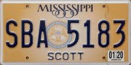 20.20.Mississippi passenger car
