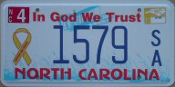 20.11 North Carolina In God We Trust specialty
