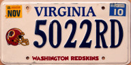Virginia Washington Redskins