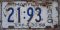 example license plate